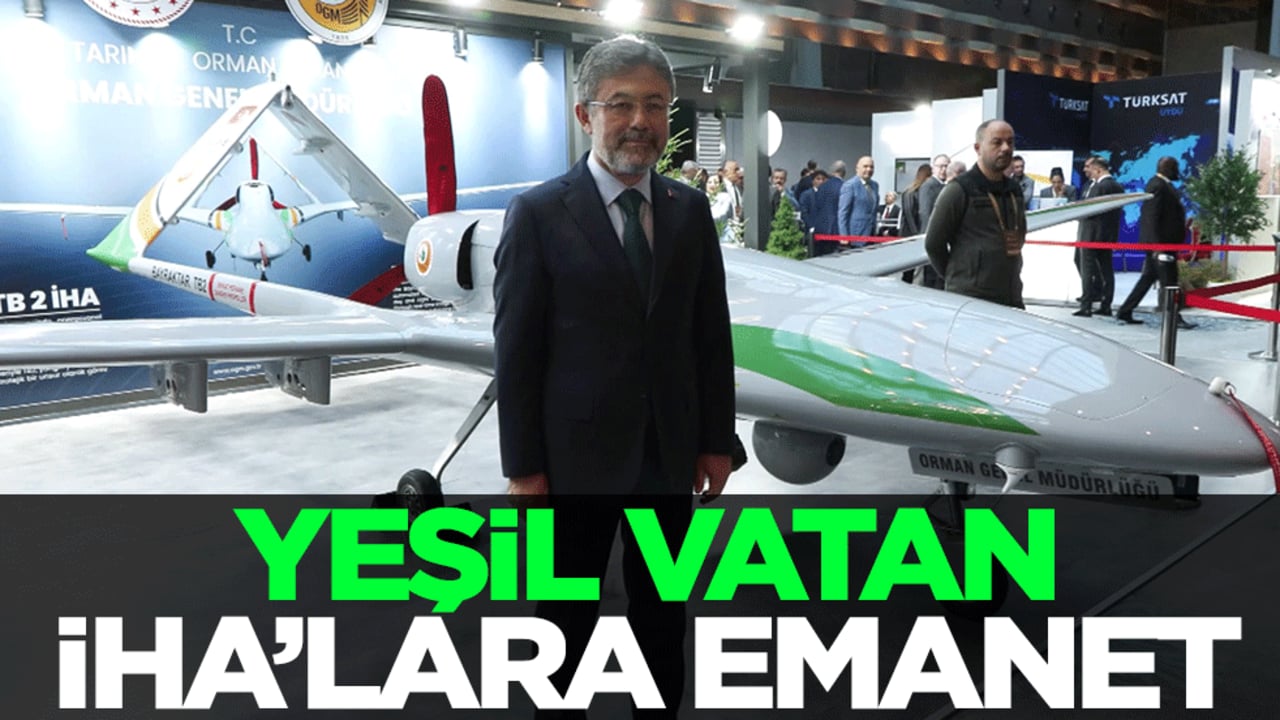 Bakan Yumaklı: Türkiye, orman yangınlarında İHA kullanan dünyada 2'nci ülke