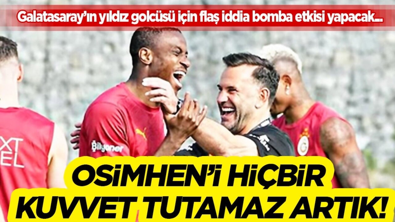 Bakın ne yorum yaptılar… Okan Buruk’un gücü yetmedi! Osimhen’den şok açıklama: 'Hiçbir kuvvet tutamaz'
