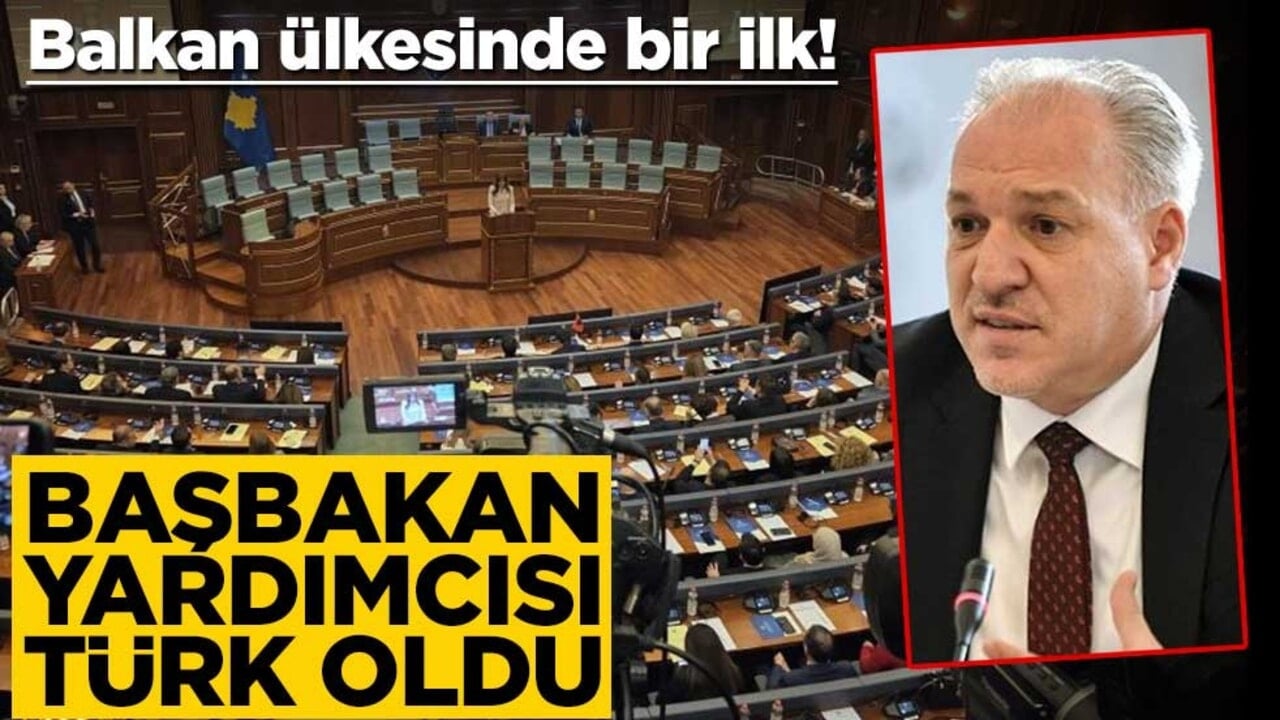 Balkan ülkesinde bir ilk! Başbakan yardımcısı Türk oldu