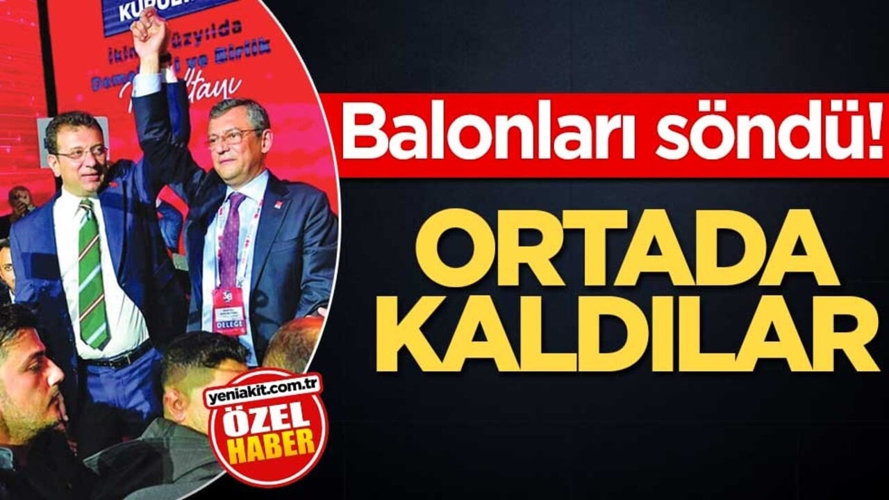 Balonları söndü! Ortada kaldılar