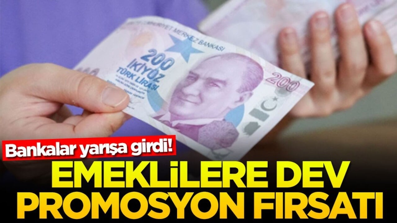 Bankalar yarışa girdi! Emeklilere dev promosyon fırsatı