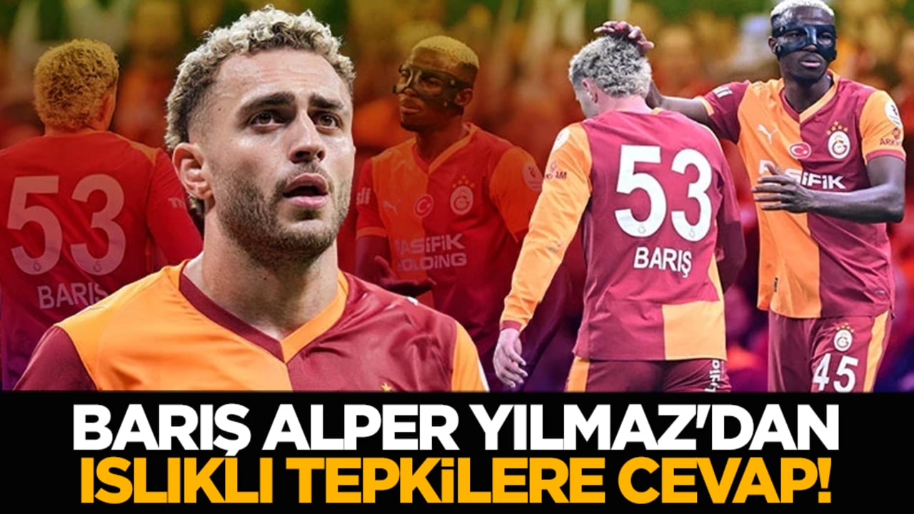 Barış Alper Yılmaz'dan ıslıklı tepkilere cevap!
