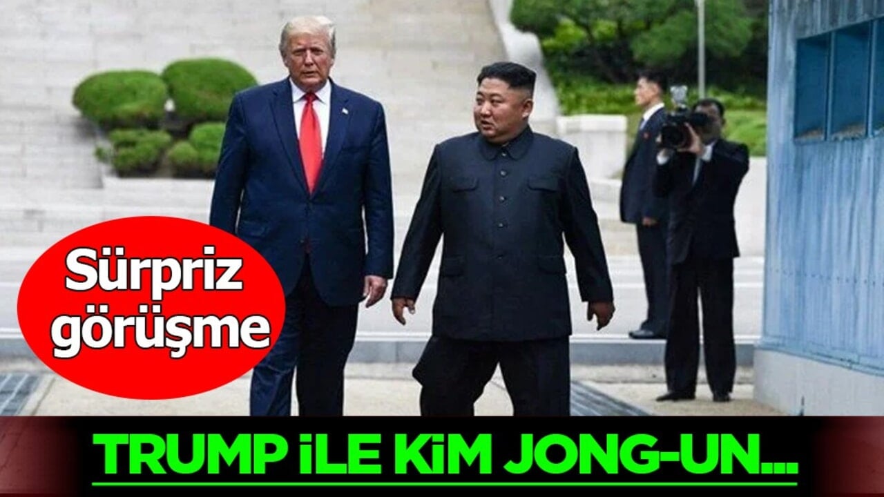 Barış için arabulucu olan Trump ile Kim Jong-un arasında sürpriz görüşme ihtimali ifade edildi