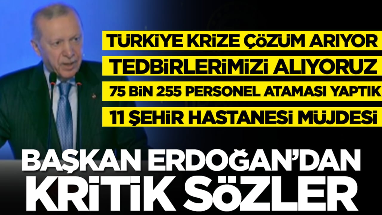 Başkan Erdoğan'dan flaş sözler: Buna kayıtsız kalamayız