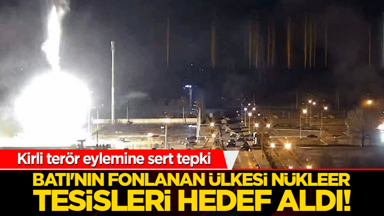 Batı'nın fonlanan ülkesi nükleer tesisleri hedef aldı! Kirli terör eylemine sert tepki