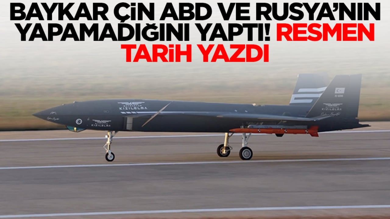 Baykar ABD, Çin ve Rusya'nın yapamadığını yaptı! Resmen tarih yazdı