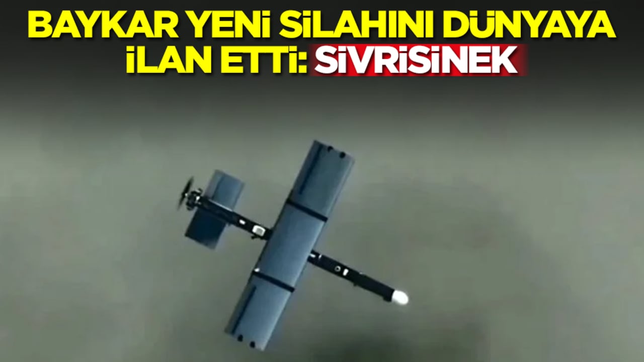 Baykar yeni silahını dünyaya ilan etti: SİVRİSİNEK