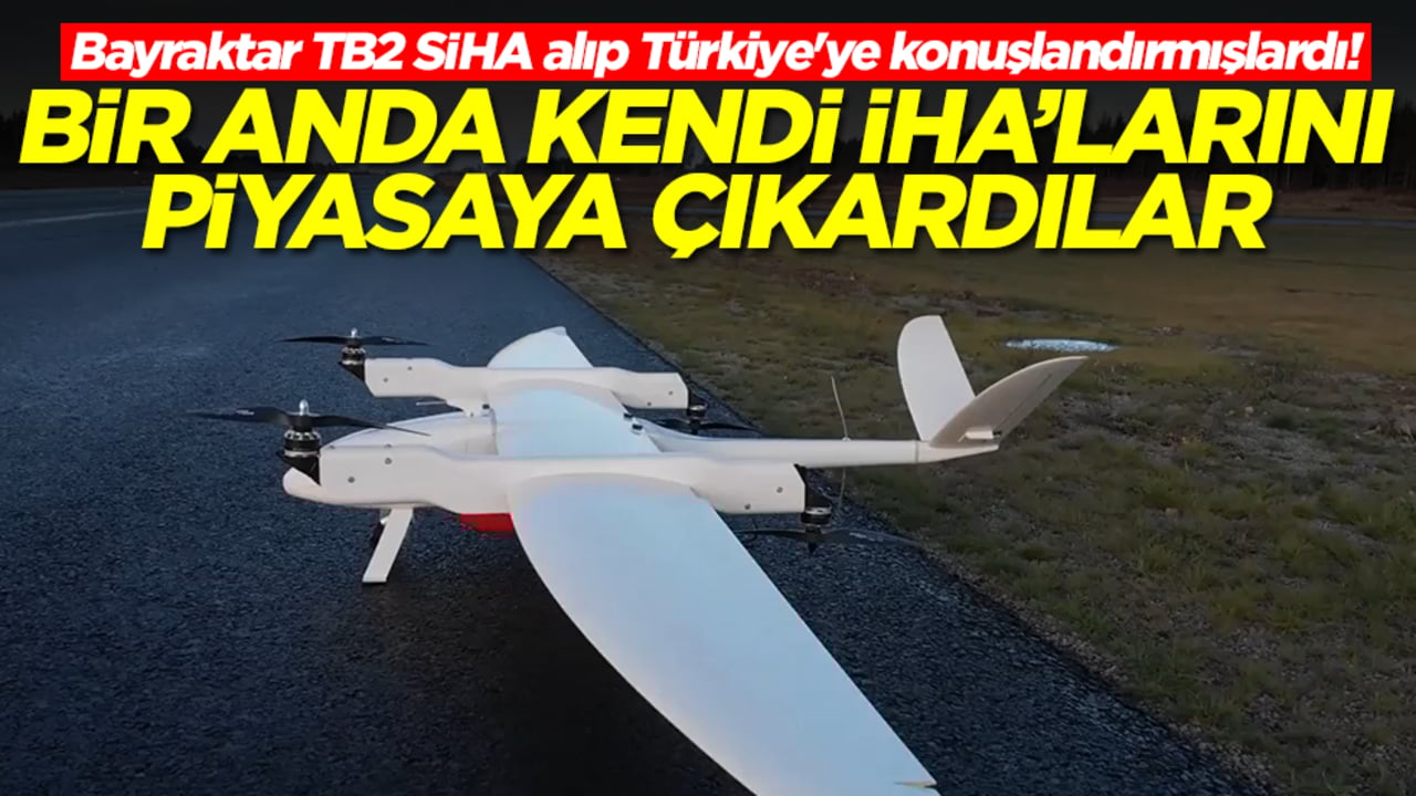 Bayraktar TB2 SİHA alıp Türkiye'ye konuşlandırmışlardı! Bir anda kendi İHA'larını piyasaya çıkardılar