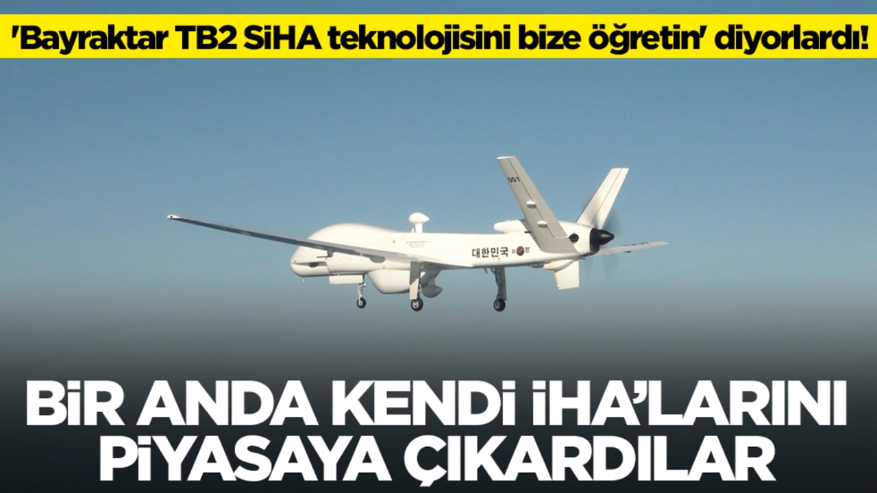 'Bayraktar TB2 SİHA teknolojisini bize öğretin' diyorlardı! Bir anda kendi İHA'larını piyasaya çıkardılar