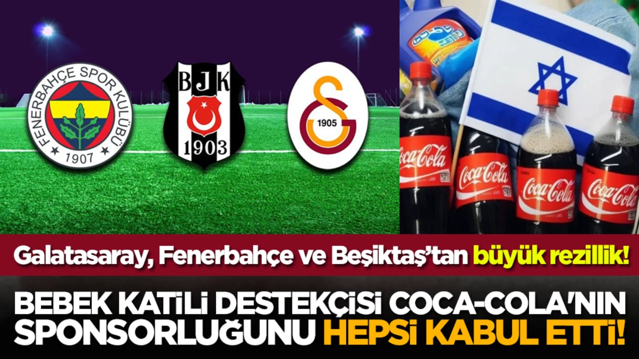 Bebek katili destekçisi Coca-Cola'nın sponsorluğunu, hepsi kabul etti!