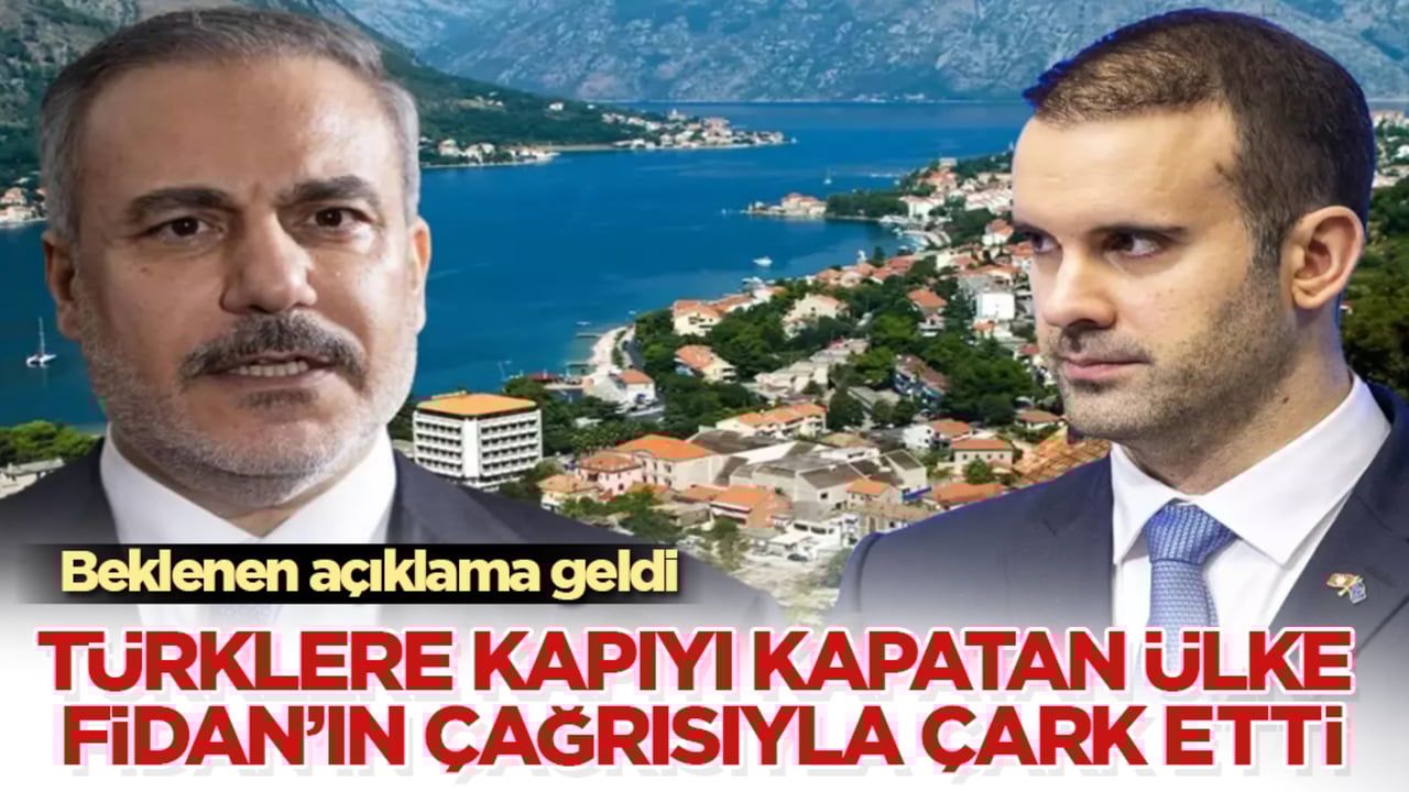 Beklenen açıklama geldi! Türklere kapıyı kapatan ülke, Hakan Fidan’ın çağrısıyla çark etti