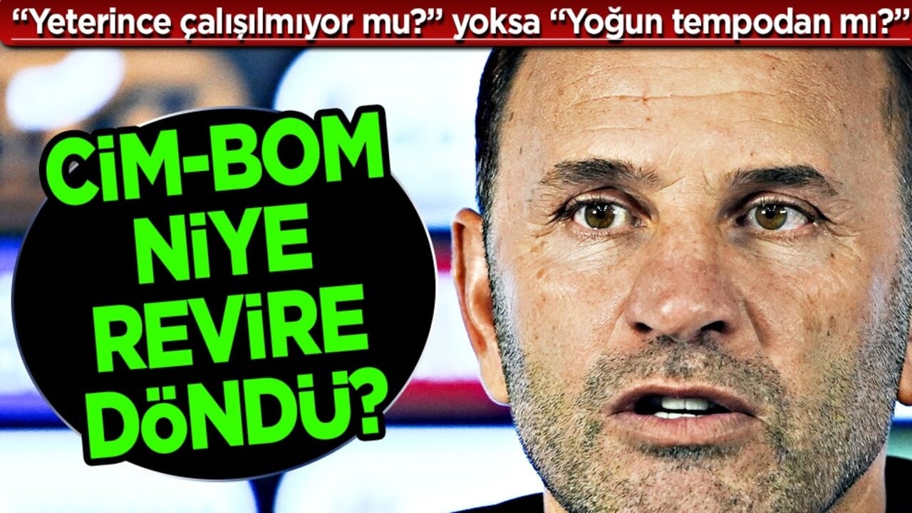 Beklenen açıklamayı yapacaklar mı? Galatasaray niye revire döndü!