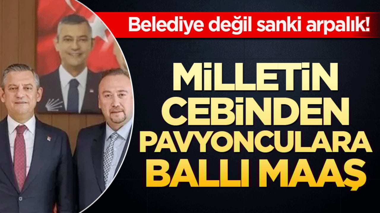 Belediye değil sanki arpalık! Milletin cebinden pavyonculara ballı maaş