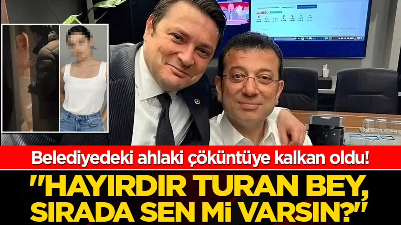 Belediyedeki ahlaki çöküntüye kalkan oldu! "Hayırdır Turan Bey, sırada sen mi varsın?"
