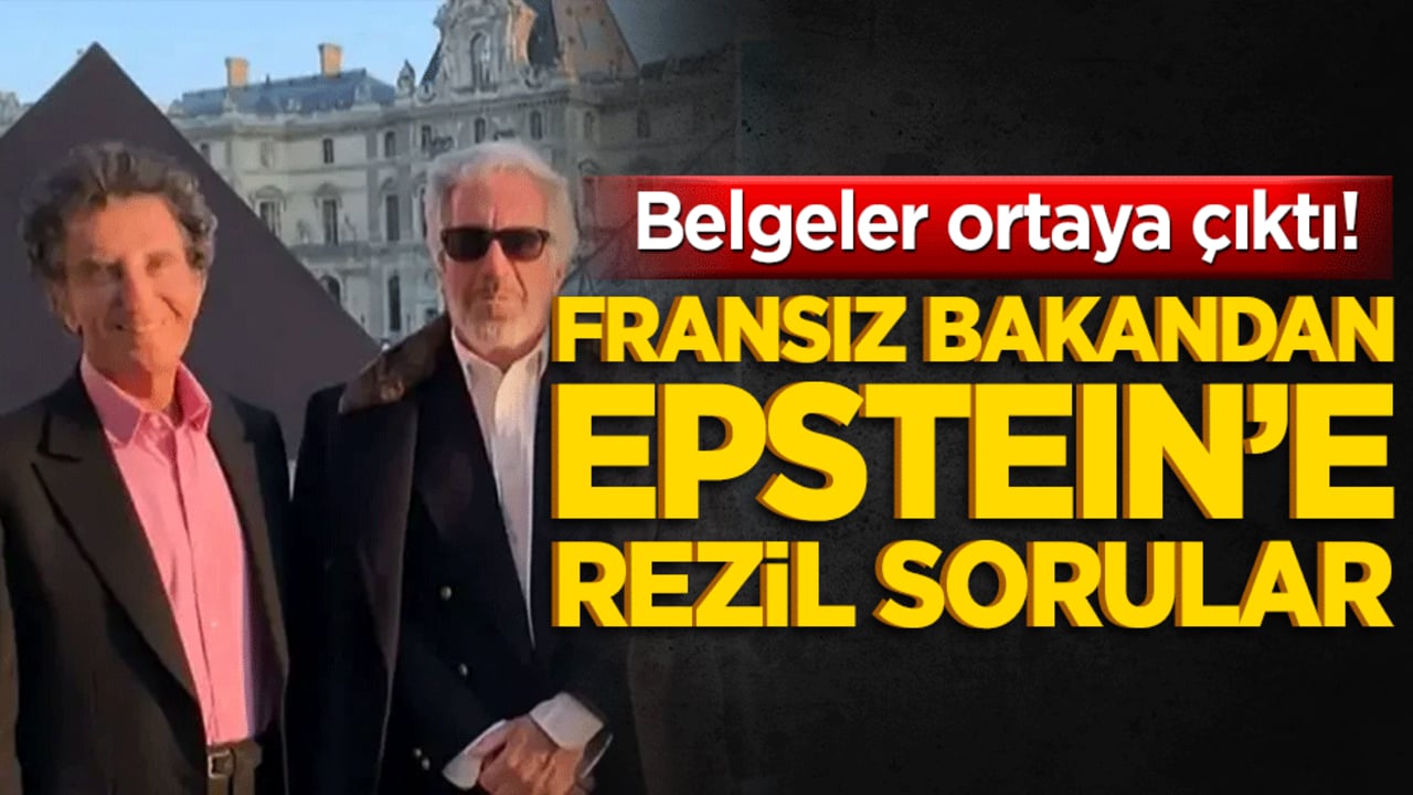 Belgeler ortaya çıktı! Fransız bakandan Epstein’e rezil sorular