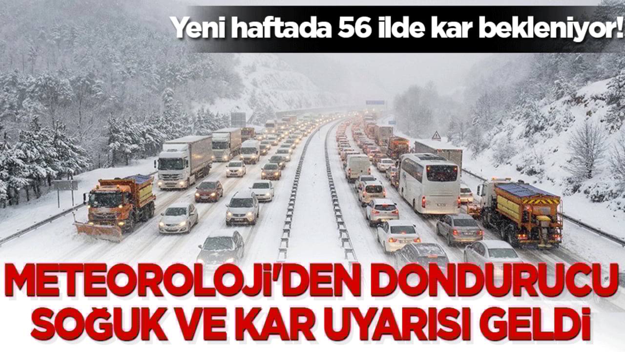 Bereket tüm yurdu saracak! Meteoroloji müjdeyi verdi: Kar yağışı çok uzun sürecek
