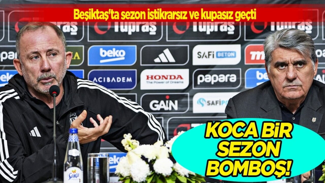 Beşiktaş'ta sezon istikrarsız ve kupasız geçti: Kulüp, son 5 yılda 4 başkan gördü