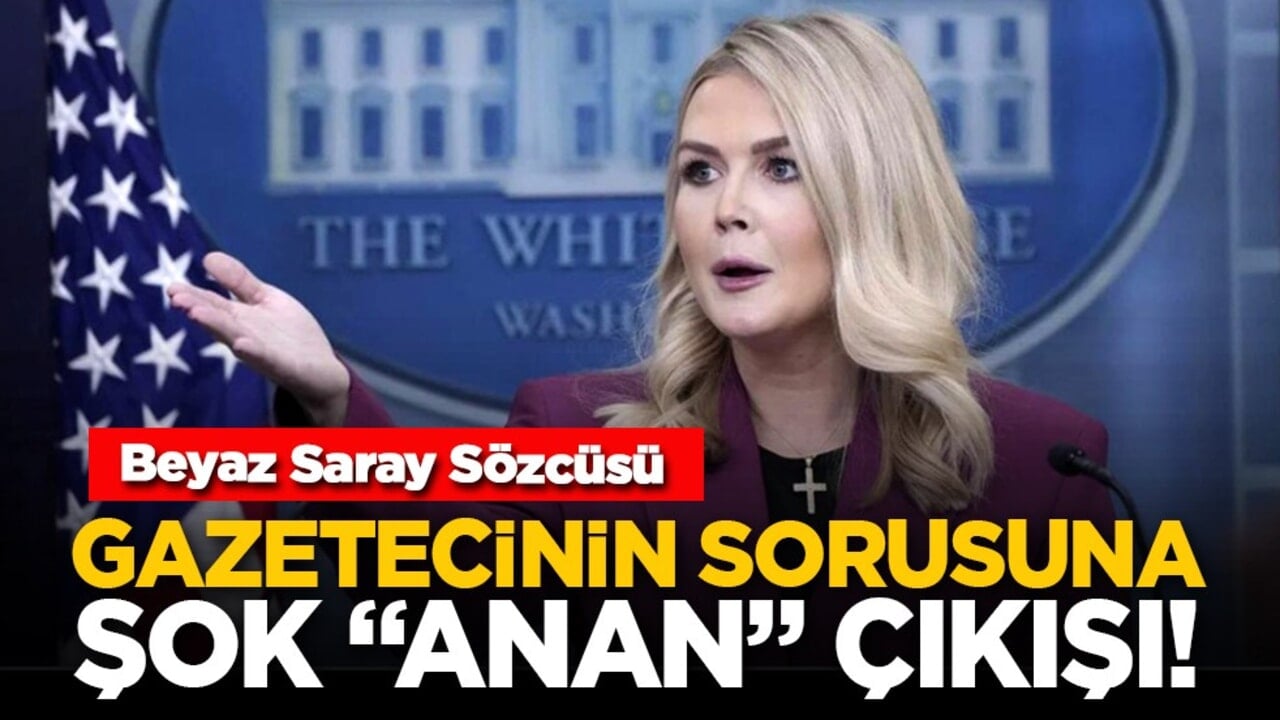 Beyaz Saray Sözcüsü gazetecinin sorusuna şok "anan" çıkışı!