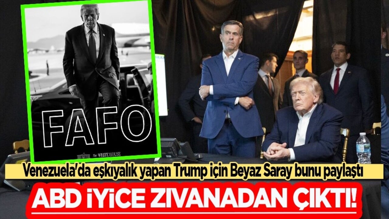 Beyaz Saray'dan FAFO Trump paylaşımı: Dünya bu anları konuşuyor! Gündem oldu 