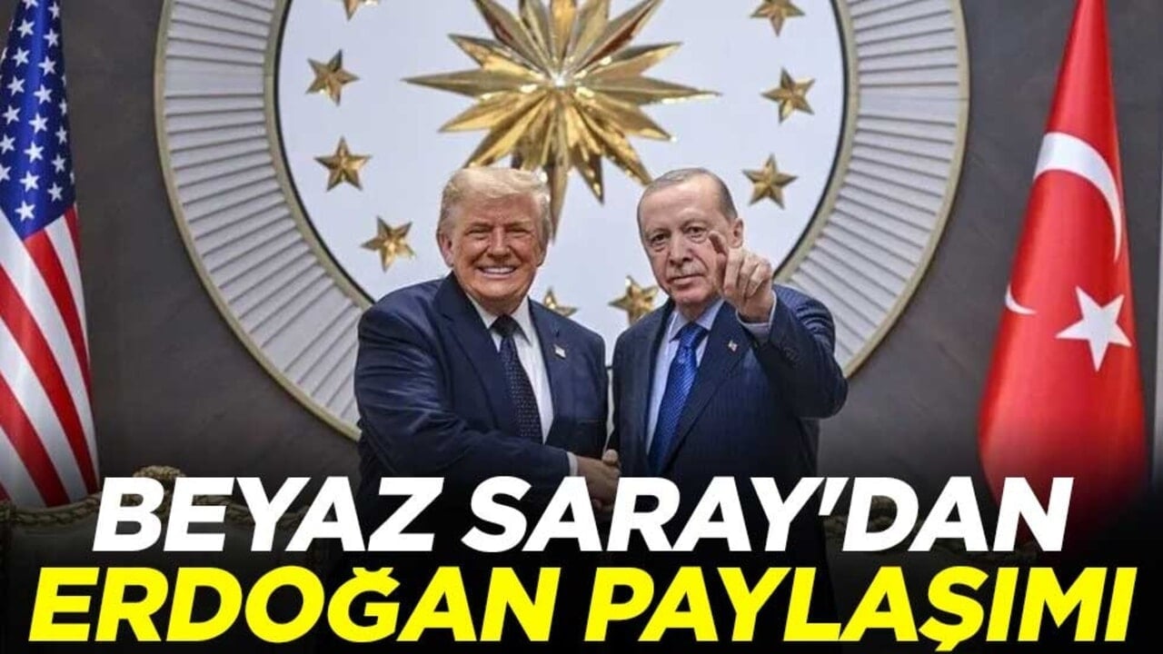 Beyaz Saray'dan Trump - Erdoğan paylaşımı