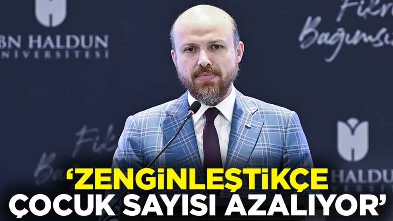 Bilal Erdoğan: Zenginleştikçe çocuk sayısı azalıyor
