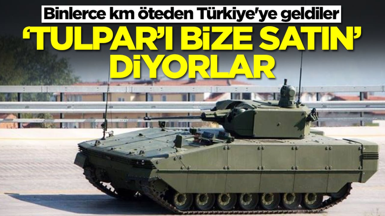 Binlerce km öteden Türkiye'ye geldiler! 'Tulpar'ı bize satın' diyorlar