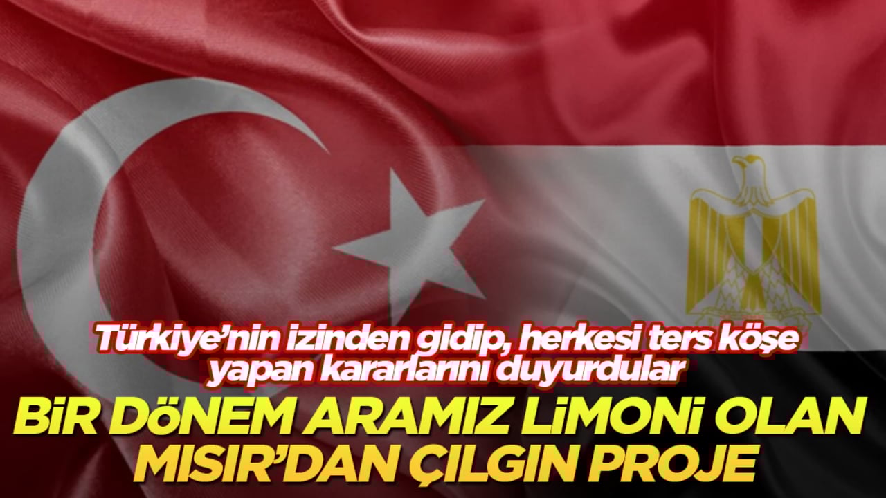 Bir dönem aramız limoni olan Mısır’dan çılgın proje! Türkiye’nin izinden gidip, herkesi ters köşe yapan kararlarını duyurdular 