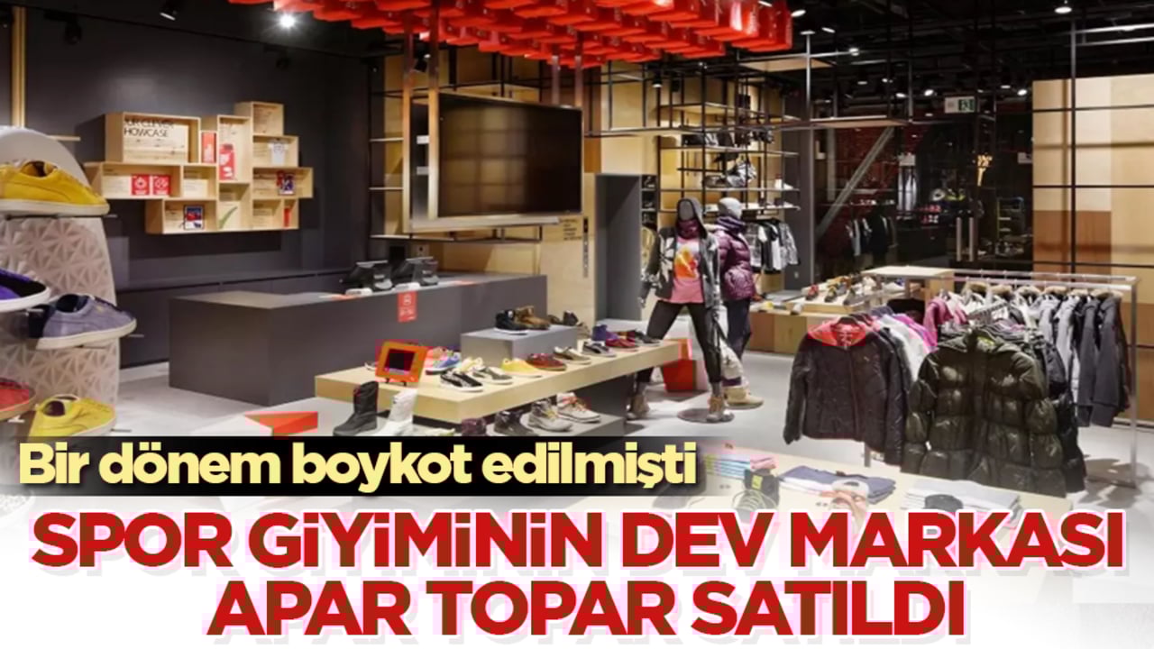 Bir dönem boykot edilmişti! Spor giyiminin dev markası apar topar satıldı