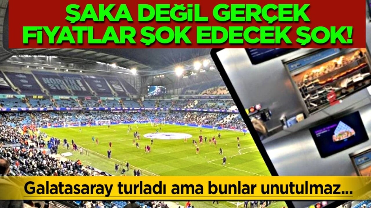 Bir gol de buradan yedik: City stadındaki yiyecek fiyatları taraftarları şaşkına çevirdi