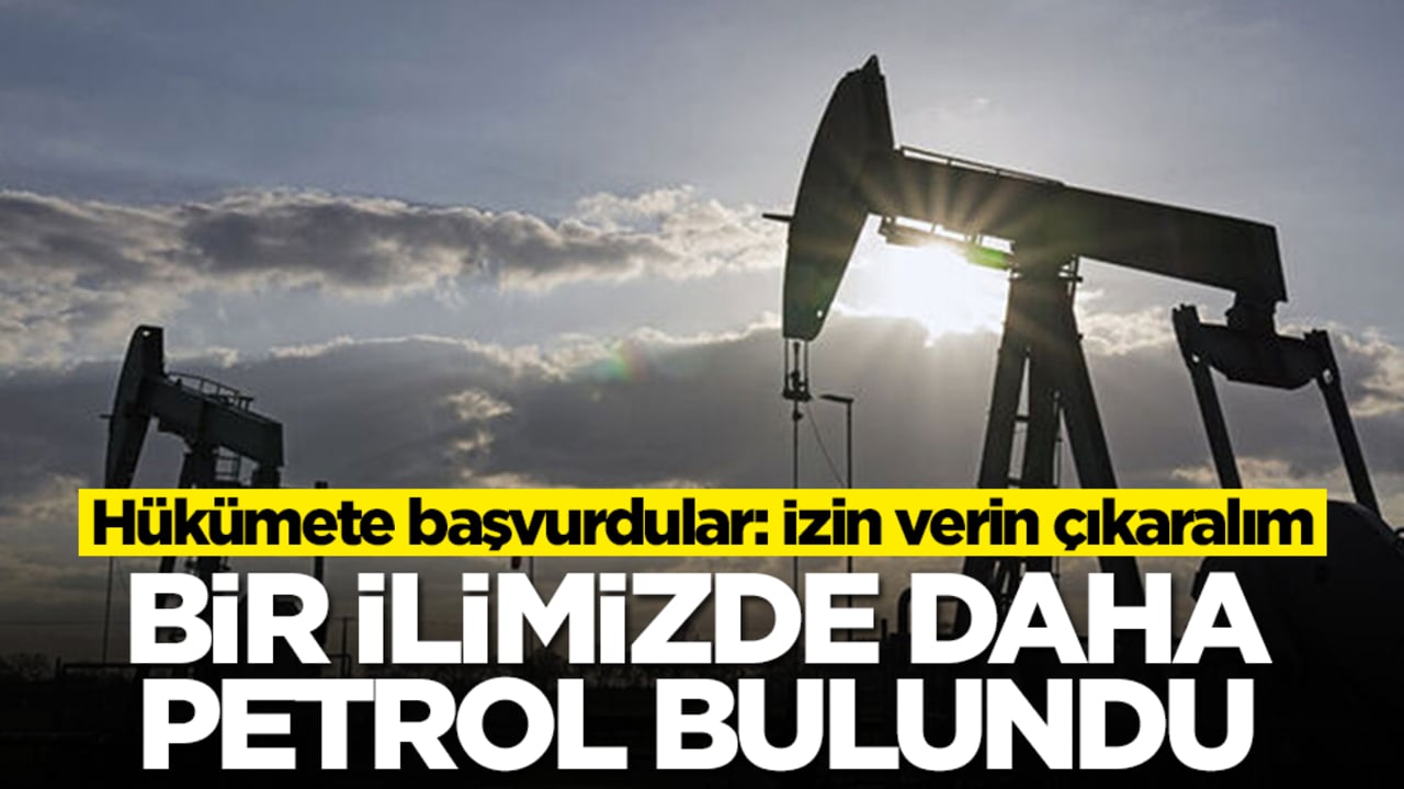 Bir ilimizde daha petrol bulundu! Hükümete başvurdular: İzin verin çıkaralım