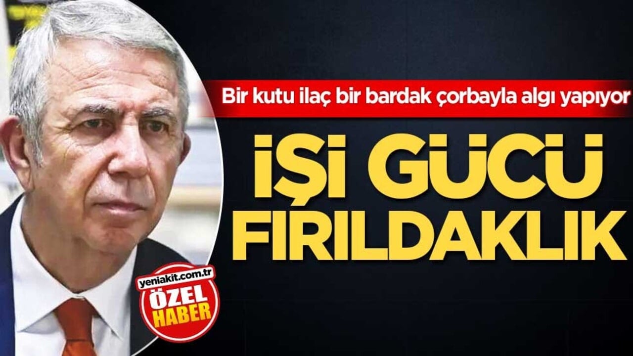 Bir kutu ilaç bir bardak çorbayla algı yapıyor! İşi gücü fırıldaklık