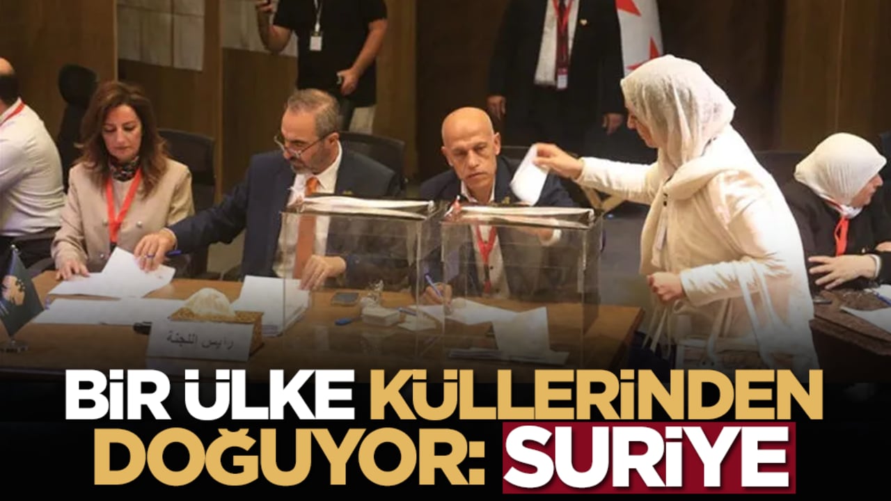 Bir ülke küllerinden doğuyor: Suriye!
