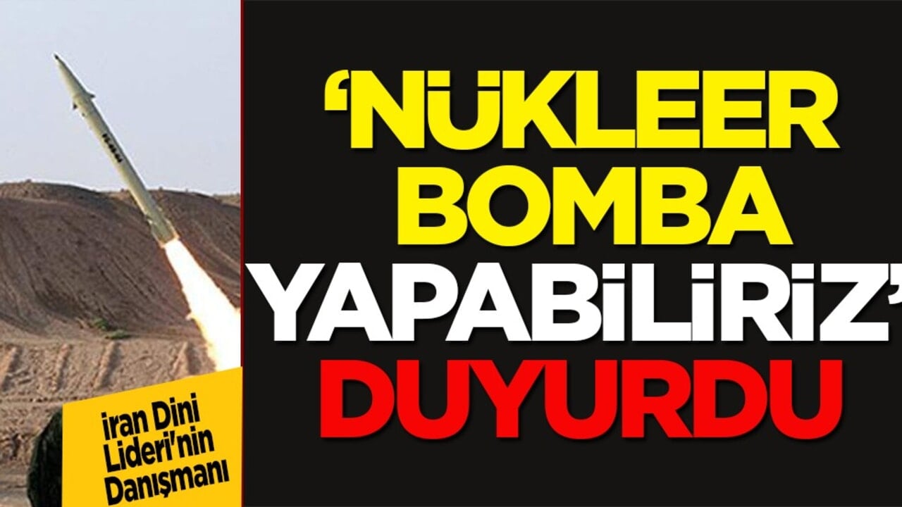 Birbirine kattı: İran'dan nükleer bomba çıkışı! İranlı danışman adeta tehdit etti... Temaslarda bulundu mu?