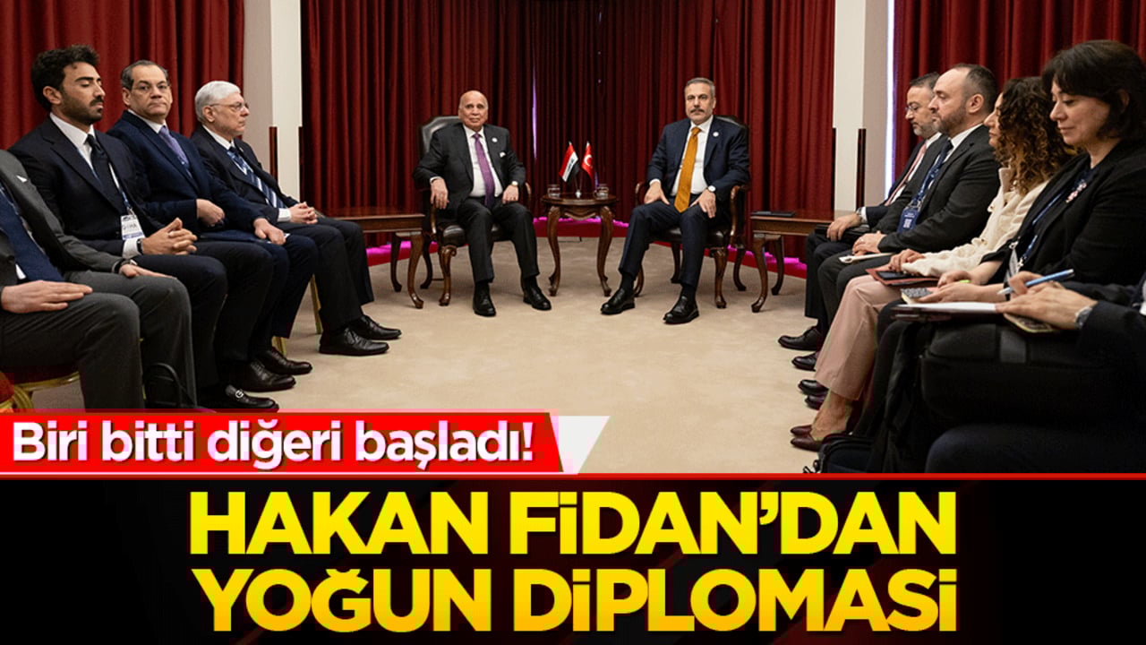 Biri bitti diğeri başladı! Hakan Fidan’dan yoğun diplomasi