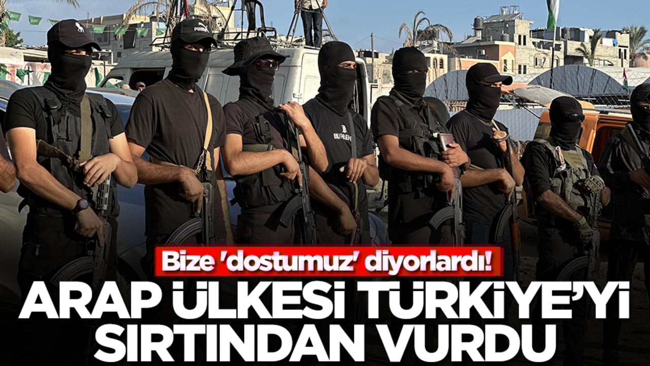 Bize 'dostumuz' diyorlardı! Arap ülkesi Türkiye'yi sırtından vurdu