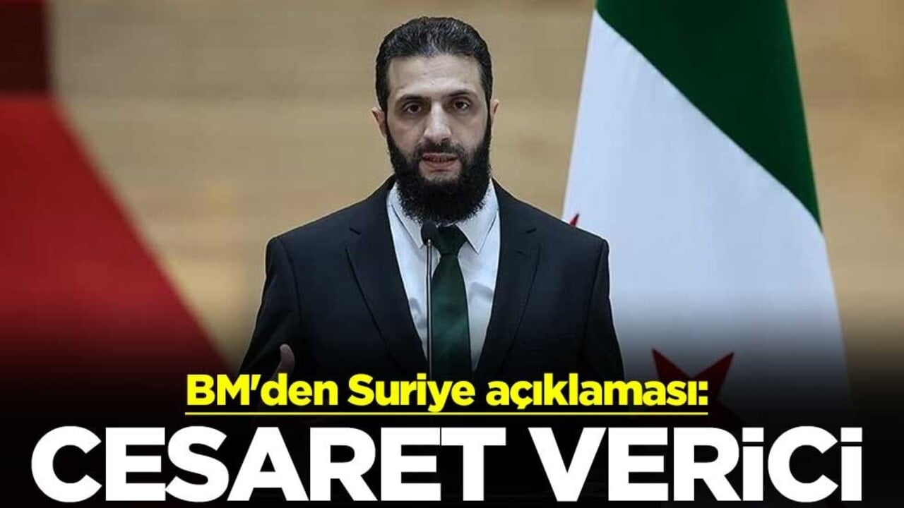 BM'den Suriye açıklaması: Cesaret verici