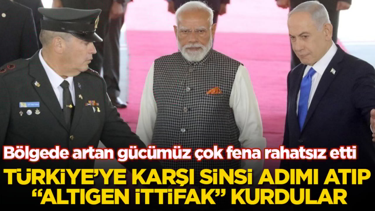 Bölgede artan gücümüz çok fena rahatsız etti! Türkiye’ye karşı sinsi adımı atıp "altıgen ittifak" kurdular