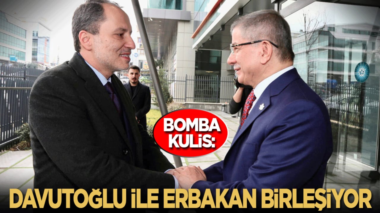 Bomba kulis: Erbakan ile Davutoğlu birleşiyor!
