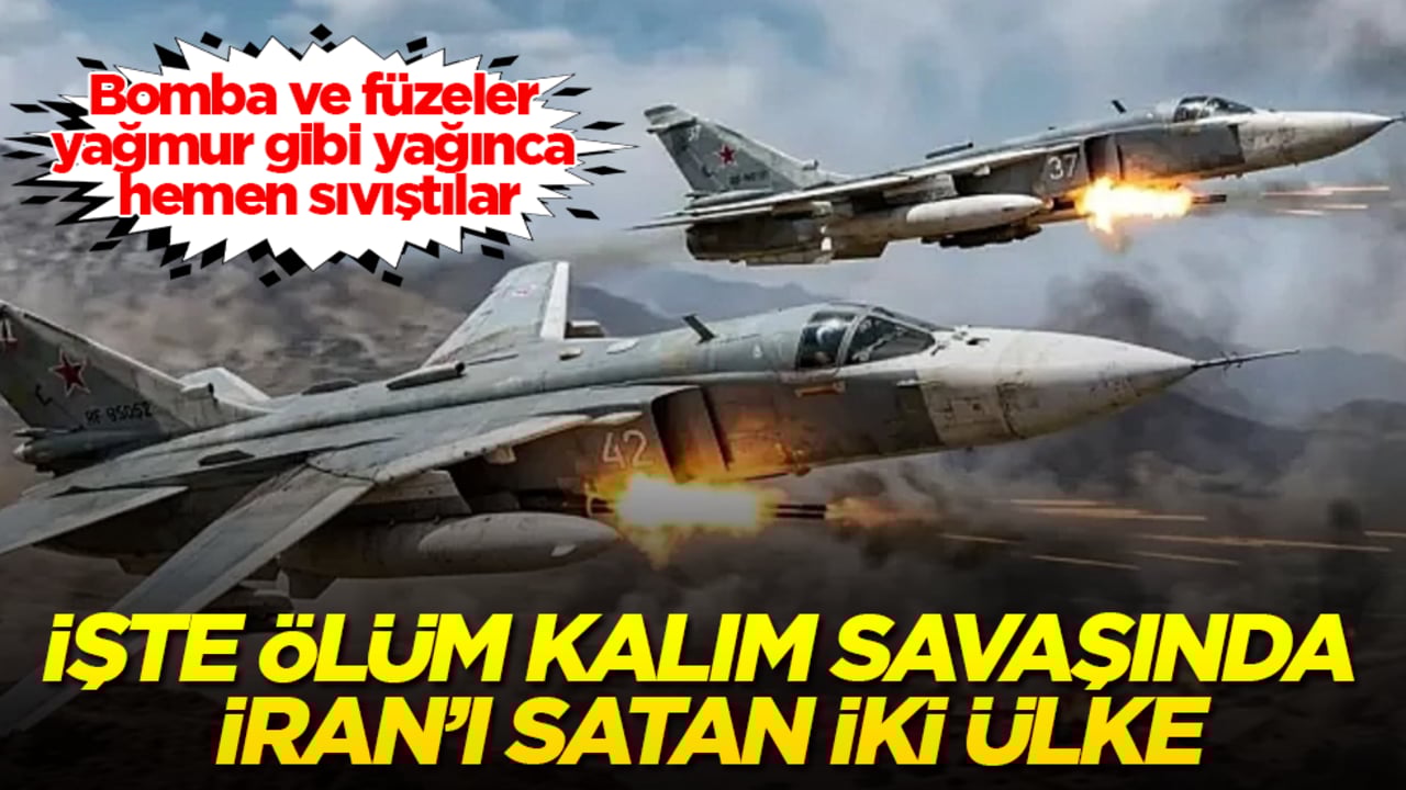 Bomba ve füzeler yağmur gibi yağınca hemen sıvıştılar! İşte ölüm kalım savaşında İran’ı satan iki ülke