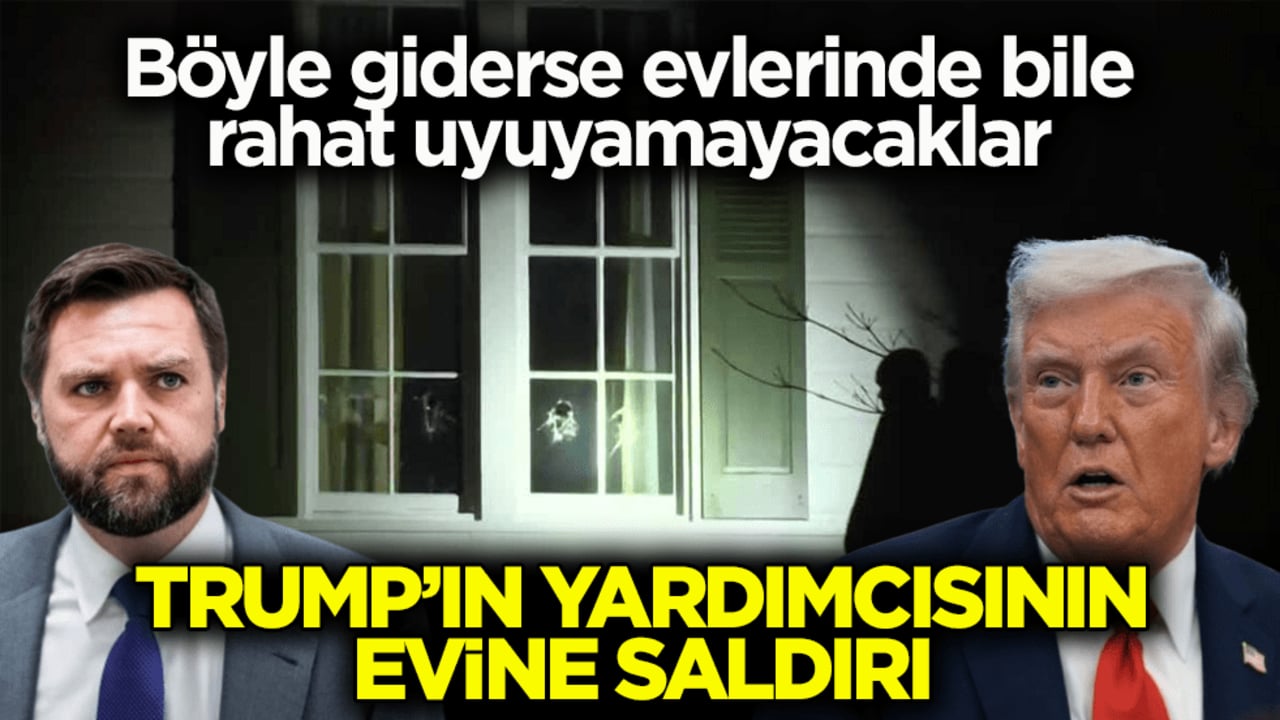 Böyle giderse evlerinde bile rahat uyuyamayacaklar! Trump’ın yardımcısının evine saldırı