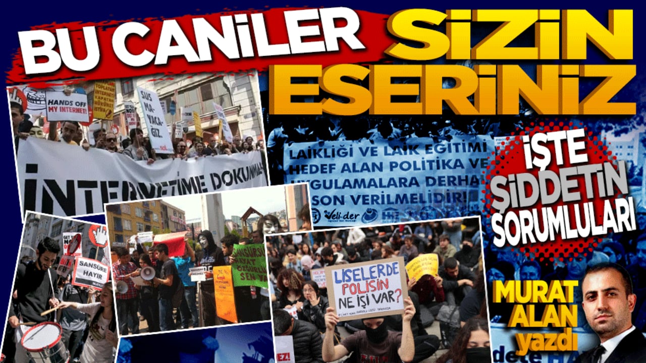 "Bu caniler sizin eseriniz" Okullardaki şiddetin sorumlusu milli değerlere düşman azgın azınlıktır