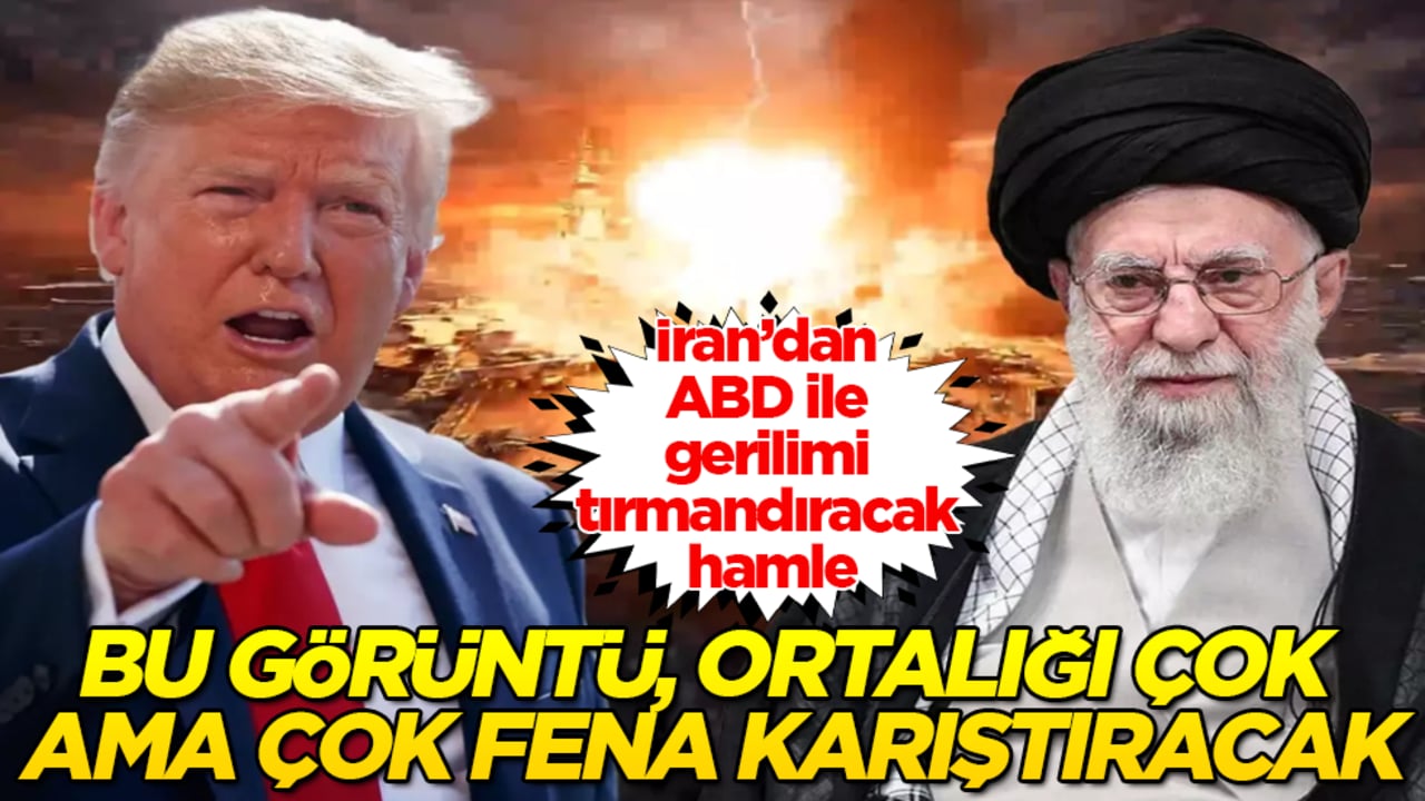 Bu görüntü, ortalığı çok ama çok fena karıştıracak! İran’dan ABD ile gerilimi tırmandıracak hamle