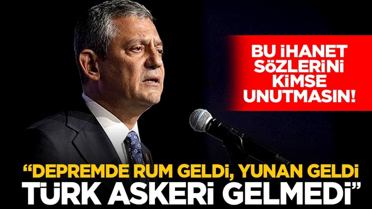 Bu ihanet sözlerini kimse unutmasın! ‘Depremde Rum geldi, Yunan geldi Türk askeri gelmedi’
