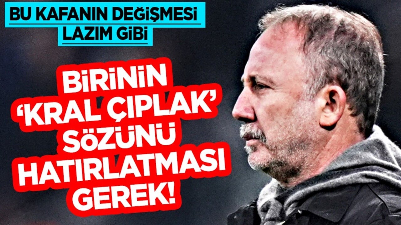 Bu kafanın değişmesi lazım gibi: Beşiktaş 10 kişi kaldığı maçları kazanamadı: Sergen Yalçın'ın o sözleri hatırlandı