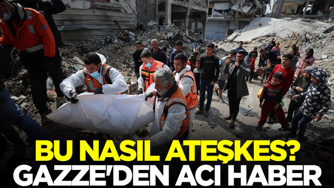 Bu nasıl ateşkes? Gazze'den acı haber