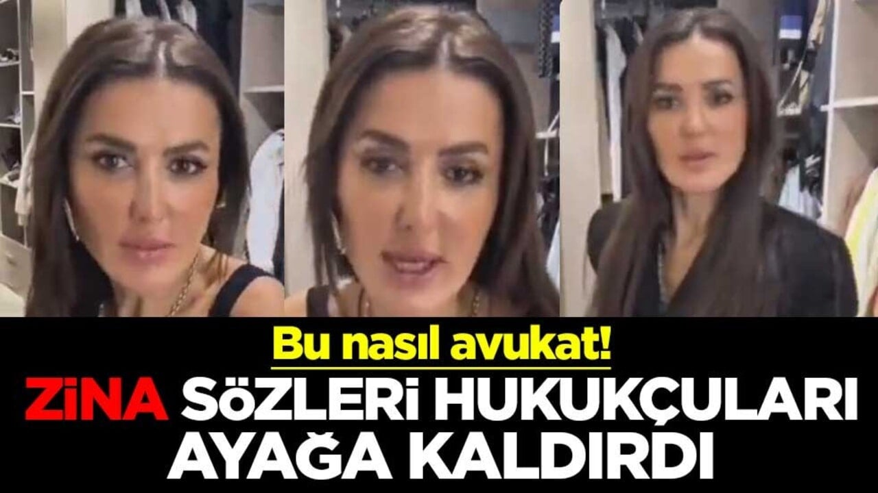 Bu nasıl avukat! Zina sözleri hukukçuları ayağa kaldırdı