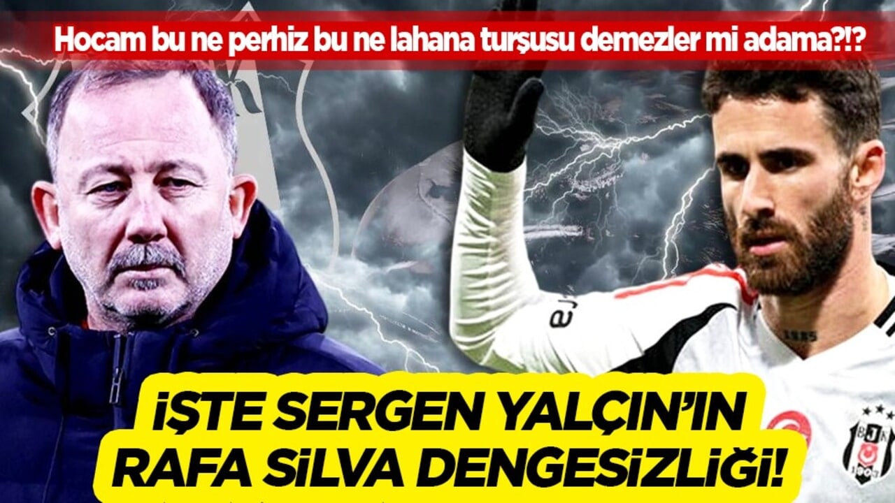 Bu ne iş hocam! Yorumcu Sergen Yalçın'dan teknik direktör Sergen Yalçın'a! Yaman Rafa Silva çelişkisi