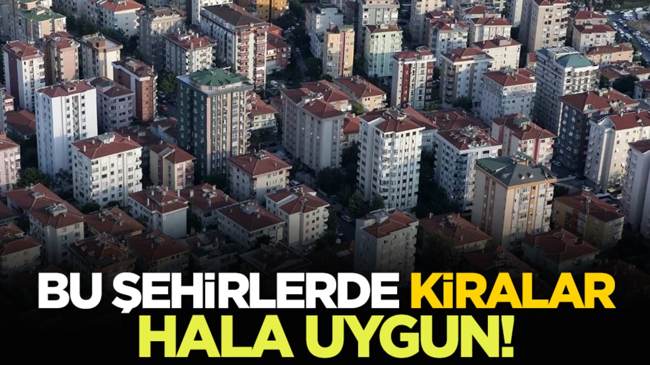 Bu şehirlerde kiralar hala uygun!