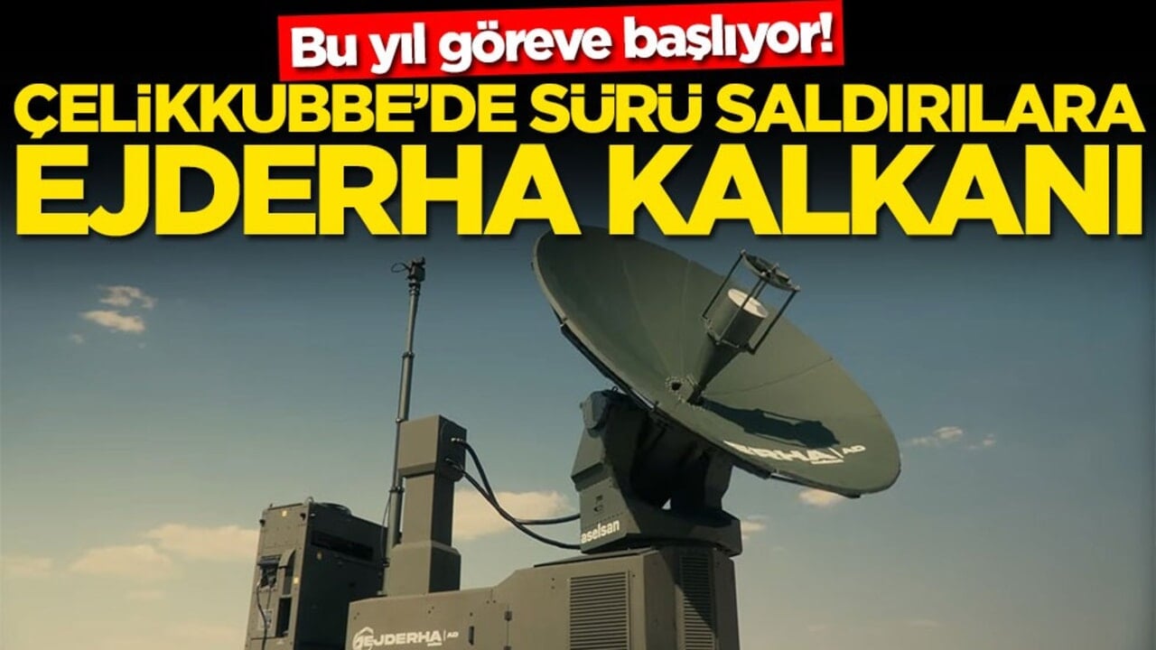 Bu yıl göreve başlıyor! ÇELİKKUBBE'de sürü saldırılara ejderha kalkanı