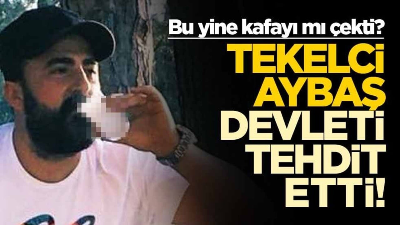 Bu yine kafayı mı çekti? Tekelci Özgür Aybaş’tan devlete tehdit!